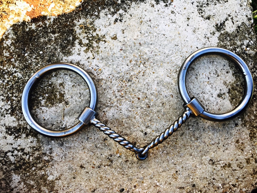 O-Ring Twisted Wire Snaffle